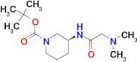 (S)-tert-Butyl 3-[2-(dimethylamino)acetamido]piperidine-1-carboxylate