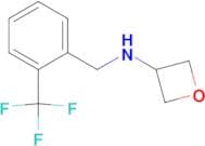N-[2-(Trifluoromethyl)benzyl]oxetan-3-amine