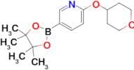 2-(Tetrahydro-pyran-4-yloxy)-5-(4,4,5,5-tetramethy-[1,3,2]dioxaborolan-2-yl)-pyridine
