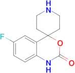 6-Fluorospiro[4H-3,1-benzoxazine-4,4'-piperidin]-2(1H)-one