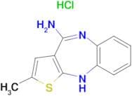 2-Methyl-10H-benzo[b]thieno[2,3-e][1,4]diazepin-4-amine hydrochloride