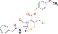 4-Methoxybenzyl 3-chloromethyl-7-(2-phenylacetamido)-3-cephem-4-carboxylate