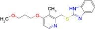 2-[[[4-(3-Methoxypropoxy)-3-methylpyridine-2-yl ]methyl]thio]-1H-benzimidazole