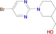 [1-(5-Bromopyrimidin-2-yl)piperidin-3-yl]methanol
