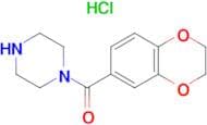 (2,3-Dihydro-benzo[1,4]dioxin-6-yl)-piperazin-1-yl-methanone hydrochloride
