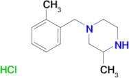 3-Methyl-1-(2-methyl-benzyl)-piperazine hydrochloride
