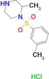 2-Methyl-1-(toluene-3-sulfonyl)-piperazine hydrochloride