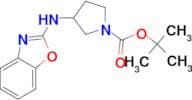3-(Benzooxazol-2-ylamino)-pyrrolidine-1-carboxylic acid tert-butyl ester