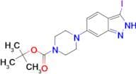 Tert-Butyl 4-(3-iodo-1H-indazol-6-yl)piperazine-1-carboxylate