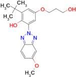 2-(1,1-dimethylethyl)-4-(3-hydroxypropoxy)-6-(5-methoxy-2H-benzotriazol-2-yl)-phenol