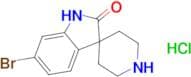 6-Bromo-1,2-dihydrospiro[indole-3,4'-piperidine]-2-one hydrochloride