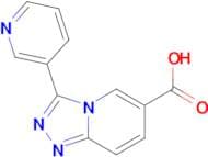 3-(Pyridin-3-yl)-[1,2,4]triazolo[4,3-a]pyridine-6-carboxylic acid