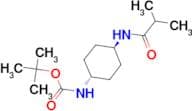 Tert-Butyl (1R*,4R*)-4-isobutyramidocyclohexylcarbamate