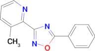3-(3-Methyl-2-pyridyl)-5-phenyl-1,2,4-oxadiazole