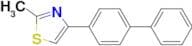 2-Methyl-4-(4-biphenylyl)thiazole