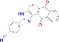 2-(4-Cyanophenyl)-1H-anthra[1,2-d]imidazole-6,11-dione
