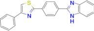 2-[4-(2-Benzimidazolyl)phenyl]-4-phenylthiazole