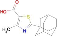 2-(1-Adamantyl)-4-methylthiazole-5-carboxylic acid