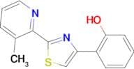 2-(3-Methyl-2-pyridyl)-4-(2-hydroxyphenyl)thiazole