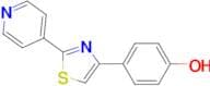 2-(4-Pyridyl)-4-(4-hydroxyphenyl)thiazole