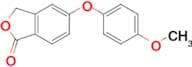 5-(4-Methoxyphenoxy)-1,3-dihydro-2-benzofuran-1-one