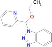 1-[Ethoxy(pyridin-2-yl)methyl]-1H-1,2,3-benzotriazole