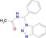 N-[1H-1,2,3-Benzotriazol-1-yl(phenyl)methyl]acetamide