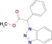 Methyl 2-(1H-benzo[d][1,2,3]triazol-1-yl)-2-phenylacetate
