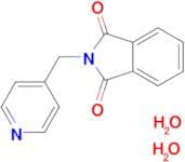 2-(Pyridin-4-ylmethyl)-2,3-dihydro-1H-isoindole-1,3-dione dihydrate
