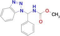 Methyl N-[1H-1,2,3-benzotriazol-1-yl(phenyl)methyl]carbamate