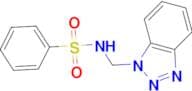 N-(1H-1,2,3-Benzotriazol-1-ylmethyl)benzenesulfonamide