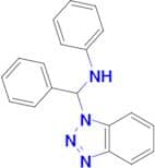 N-[1H-1,2,3-Benzotriazol-1-yl(phenyl)methyl]aniline
