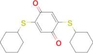 2,5-Bis(cyclohexylsulfanyl)cyclohexa-2,5-diene-1,4-dione