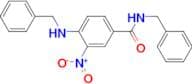 N-Benzyl-4-(benzylamino)-3-nitrobenzamide