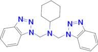 N,N-Bis(1H-1,2,3-benzotriazol-1-ylmethyl)cyclohexanamine