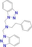 Bis(1H-1,2,3-benzotriazol-1-ylmethyl)(2-phenylethyl)amine