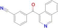 4-(3-Cyanobenzoyl)isoquinoline