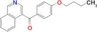 4-(4-Butoxybenzoyl)isoquinoline