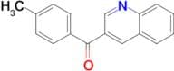 3-(4-Methylbenzoyl)quinoline