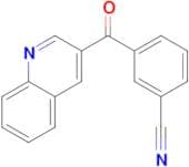 3-(3-Cyanobenzoyl)quinoline
