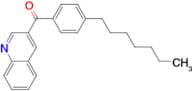 3-(4-Heptylbenzoyl)quinoline
