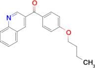 3-(4-Butoxybenzoyl)quinoline