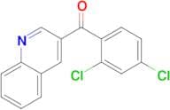 3-(2,4-Dichlorobenzoyl)quinoline