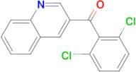 3-(2,6-Dichlorobenzoyl)quinoline