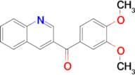 3-(3,4-Dimethoxybenzoyl)quinoline
