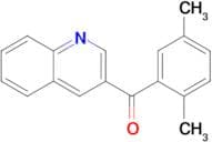 3-(2,5-Dimethylbenzoyl)quinoline