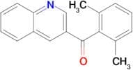 3-(2,6-Dimethylbenzoyl)quinoline