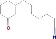 7-(3-oxocyclohexyl)heptanenitrile
