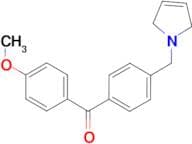 4-methoxy-4'-(3-pyrrolinomethyl) benzophenone