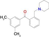 3',5'-Dimethyl-2-piperidinomethyl benzophenone